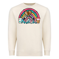 Sandshell nurse rainbow Premium Sweatshirt - NancyCooperArtShop