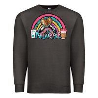 Smoke nurse rainbow Premium Sweatshirt - NancyCooperArtShop