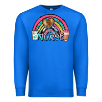 True Royal nurse rainbow Premium Sweatshirt - NancyCooperArtShop