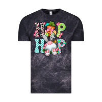 Cloud Black Hip hop Happy Easter Vintage Tee - Neo Western