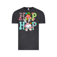 Vintage Black Hip hop Happy Easter Vintage Tee - Neo Western