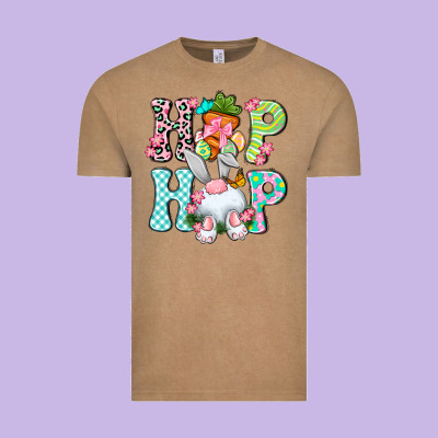 Hip Hop Happy Easter Vintage Tee Designed By Neo Western