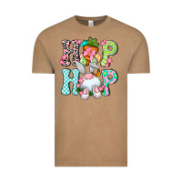 Vintage Coffee Hip hop Happy Easter Vintage Tee - Neo Western