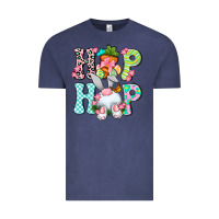 Vintage Denim Hip hop Happy Easter Vintage Tee - Neo Western