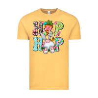 Vintage Mustard Hip hop Happy Easter Vintage Tee - Neo Western