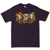 Plum western goats Premium Tee - BarkalooDesign