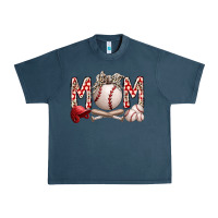 Midnight Navy mom baseball Urban Heavy Tee - RacoonDesign
