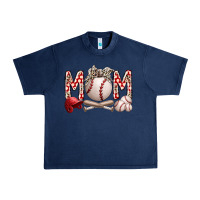 Navy mom baseball Urban Heavy Tee - RacoonDesign
