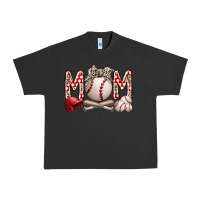 Pigment Black mom baseball Urban Heavy Tee - RacoonDesign