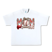 White mom baseball Urban Heavy Tee - RacoonDesign