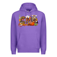 Purple Fall CMA Certified Medical Assistant Premium Hoodie - LillyAllenDesigns
