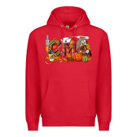 Red Fall CMA Certified Medical Assistant Premium Hoodie - LillyAllenDesigns