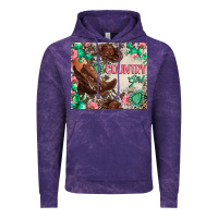 Cloud Purple country girl Vintage Hoodie - Zillion Design Studio