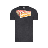 Vintage Black white christmas cake Vintage Tee - FaDigitalArtStudio