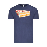 Vintage Denim white christmas cake Vintage Tee - FaDigitalArtStudio