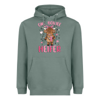 Sage one boujee heifer Heavyweight Hoodie - MaliasSmallBusiness