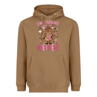 Toasted Coconut one boujee heifer Heavyweight Hoodie - MaliasSmallBusiness