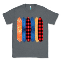 Charcoal Heather Western Farm Life Pattern Brush Stroke Classic Tee - Bettercallsaul