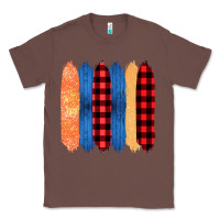 Chestnut Western Farm Life Pattern Brush Stroke Classic Tee - Bettercallsaul