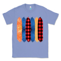 Colony Blue Western Farm Life Pattern Brush Stroke Classic Tee - Bettercallsaul