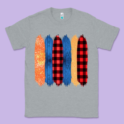 Western Farm Life Pattern Brush Stroke Classic Tee Designed By Bettercallsaul
