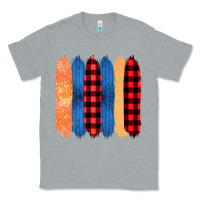 Heather Grey Western Farm Life Pattern Brush Stroke Classic Tee - Bettercallsaul