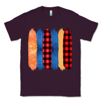 Plum Western Farm Life Pattern Brush Stroke Classic Tee - Bettercallsaul