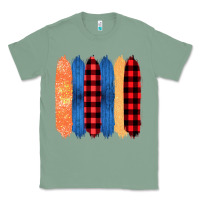 Sage Western Farm Life Pattern Brush Stroke Classic Tee - Bettercallsaul