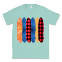 Seafoam Western Farm Life Pattern Brush Stroke Classic Tee - Bettercallsaul