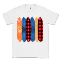 White Western Farm Life Pattern Brush Stroke Classic Tee - Bettercallsaul
