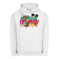 Pigment Lunar Rock Lunch lady off duty Urban Hoodie - NancyCooperArtShop