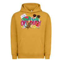 Pigment Peanut Butter Lunch lady off duty Urban Hoodie - NancyCooperArtShop