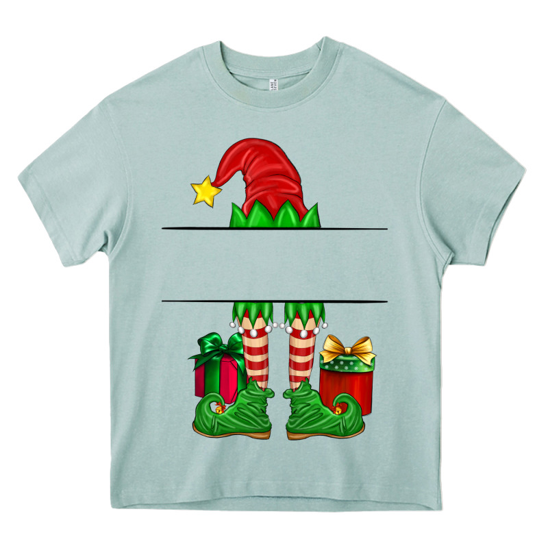 Christmas Elf Custom Name Heavy Core Tee by Artiststas | Teevron