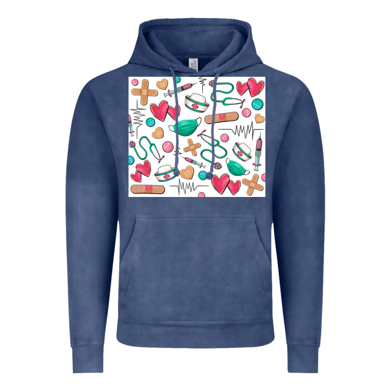 Nurse Vintage Hoodie by Zillion Design Studio | Teevron