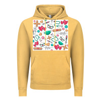 Vintage Mustard nurse Vintage Hoodie - Zillion Design Studio
