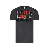 Vintage Black love halloween Vintage Tee - CowhideDigitalArt