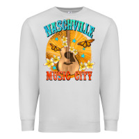 Dove Grey naschville music city Premium Sweatshirt - NancyCooperArtShop