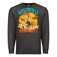 Smoke naschville music city Premium Sweatshirt - NancyCooperArtShop