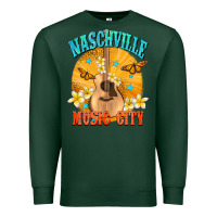 Sports Green naschville music city Premium Sweatshirt - NancyCooperArtShop