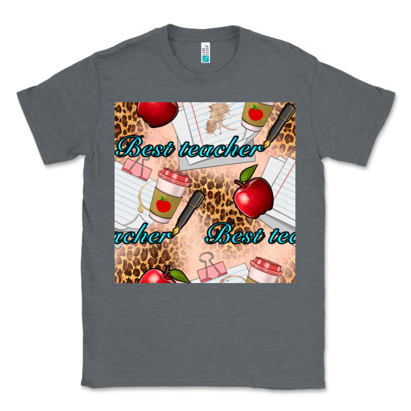 Best Teacher Seamless Pattern Classic Tee by BundleAndBundleShop | Teevron