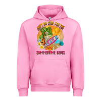 Fuchsia Pink Ain't no cure for the summertime blues Urban Hoodie - NancyCooperArtShop