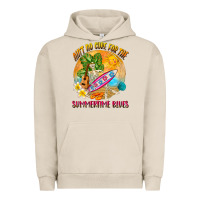 Pigment French Oak Ain't no cure for the summertime blues Urban Hoodie - NancyCooperArtShop