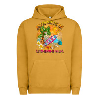 Pigment Peanut Butter Ain't no cure for the summertime blues Urban Hoodie - NancyCooperArtShop