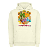 Pigment Pistachio Ain't no cure for the summertime blues Urban Hoodie - NancyCooperArtShop