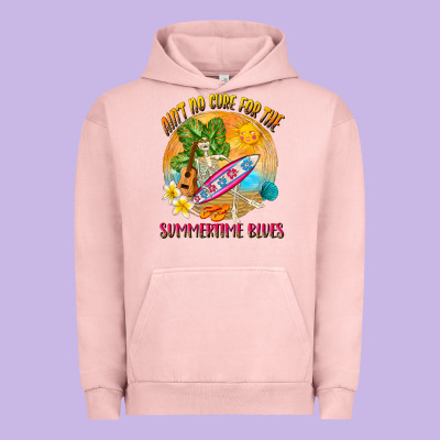 Ain't No Cure For The Summertime Blues Urban Hoodie Designed By Nancycooperartshop