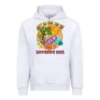 White Ain't no cure for the summertime blues Urban Hoodie - NancyCooperArtShop