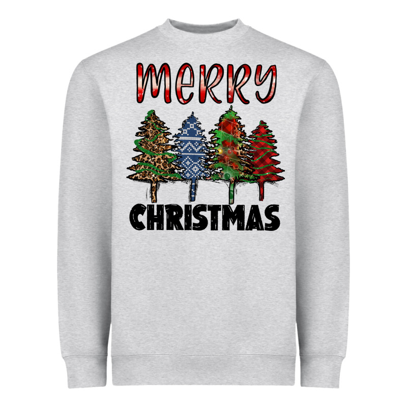 Merry Christmas Trees Heavyweight Sweatshirt by RanaPortraitStore | Teevron