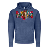 Vintage Denim mom with horse mothers day Vintage Hoodie - texasbilliewilder