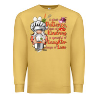 Antique Gold patience a dash of kindness Premium Sweatshirt - NancyCooperArtShop