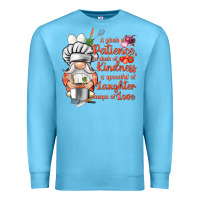 Ocean Blue patience a dash of kindness Premium Sweatshirt - NancyCooperArtShop
